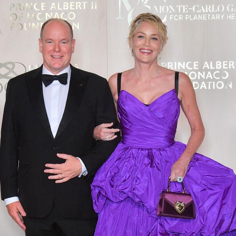 Fürst Albert und Sharon Stone zeigen sich blendend aufgelegt bei der "Monte Carlo Gala for the Global Ocean".