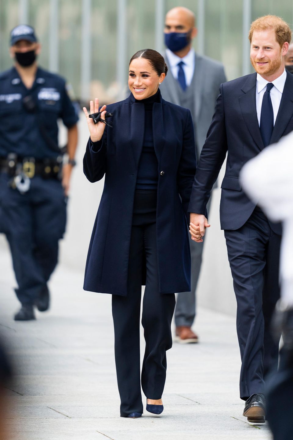 Herzogin Meghan und Prinz Harry bei ihrem Besuch in New York Herzogin Meghan und Prinz Harry bei ihrem Besuch in New York