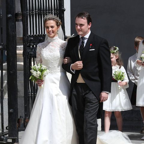 Lady Charlotte Lindesay-Bethune und Prinz Jaime von Bourbon-Sizilien
