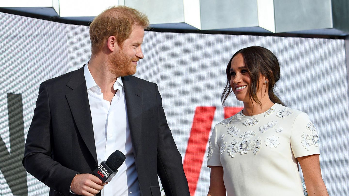 Prince Harry + Duchess Meghan: Why were you really in New York?