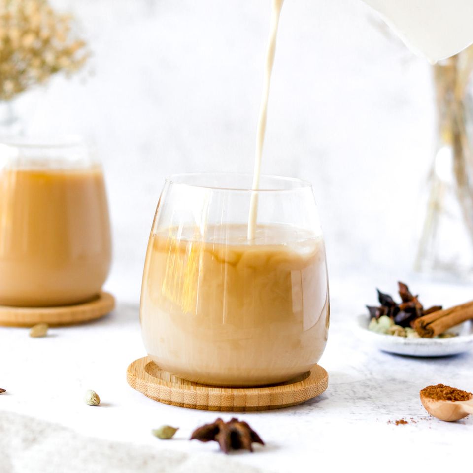 Einfaches Rezept: Apfel-Zimt-Latte