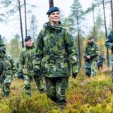 Schwedische Royals: Prinzessin Victoria nimmt an einer Militärübung teil