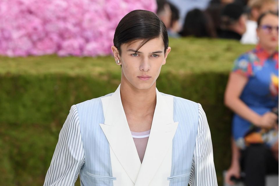 Prinz Nikolai: Prinz Nikolai lief für Dior auf der Pariser Fashionweek 2018. Prinz Nikolai lief für Dior auf der Pariser Fashionweek 2018.