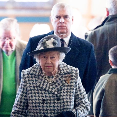 Prinz Andrew und Queen Elizabeth