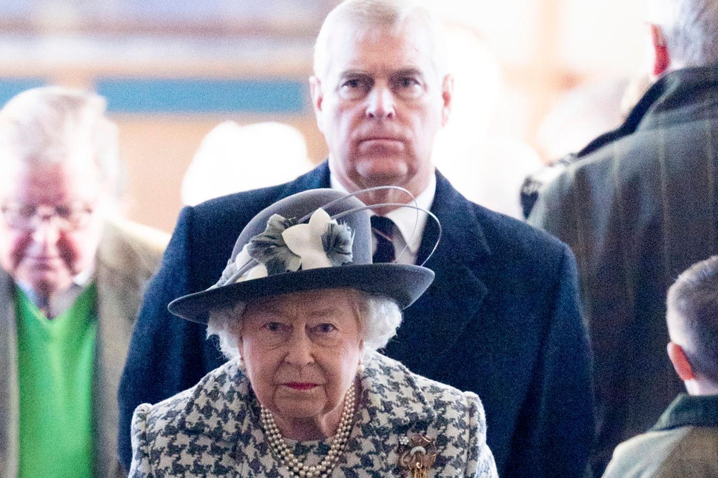 Prinz Andrew und Queen Elizabeth