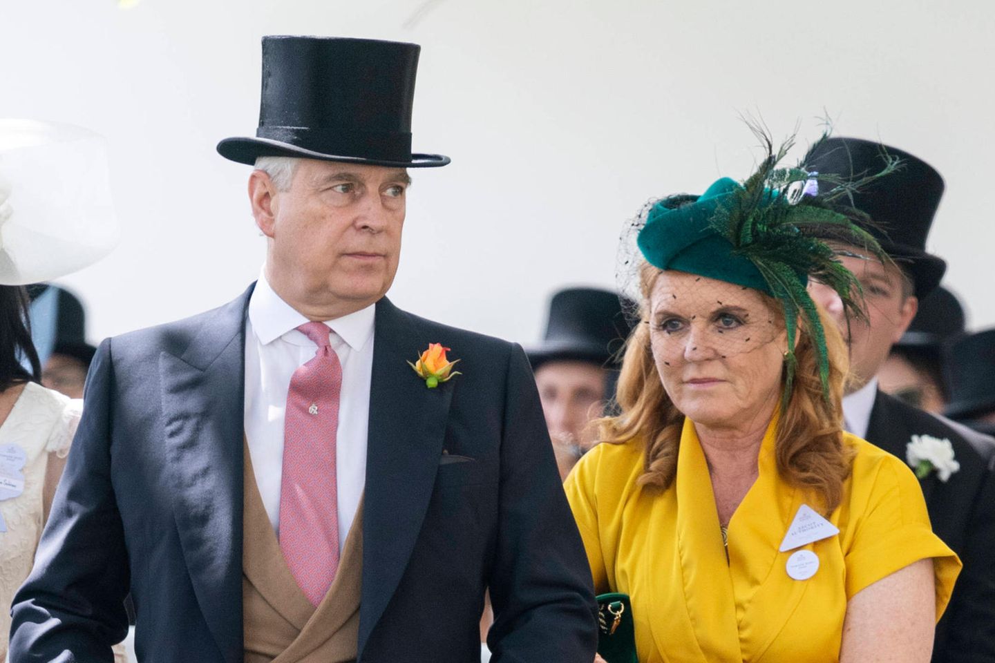 Prinz Andrew und Sarah Ferguson im Juni 2019 beim Pferderennen in Royal Ascot