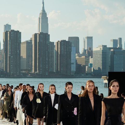 New York Fashion Week: Models auf dem Runway