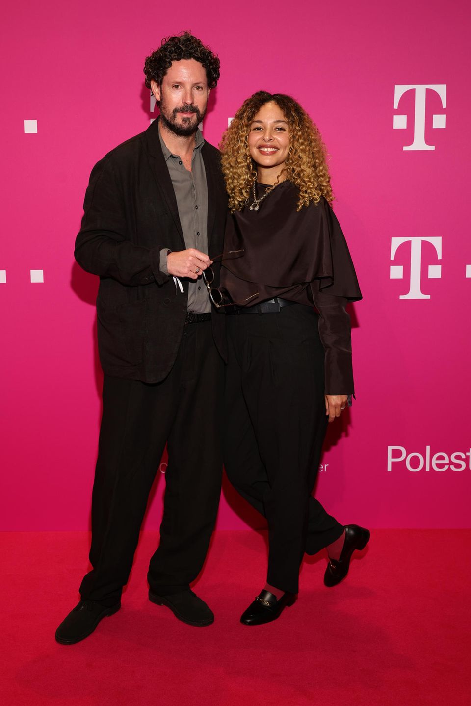 Wer sonst noch feiert: Max Herre und Joy Denalane beim Telekom-Event