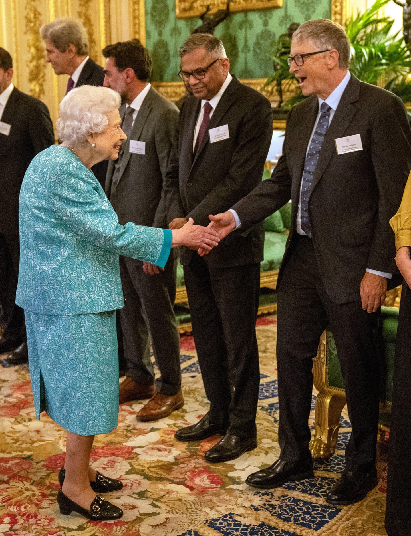 Windsor RTK: Queen Elizabeth begrüßt Bill Gates
