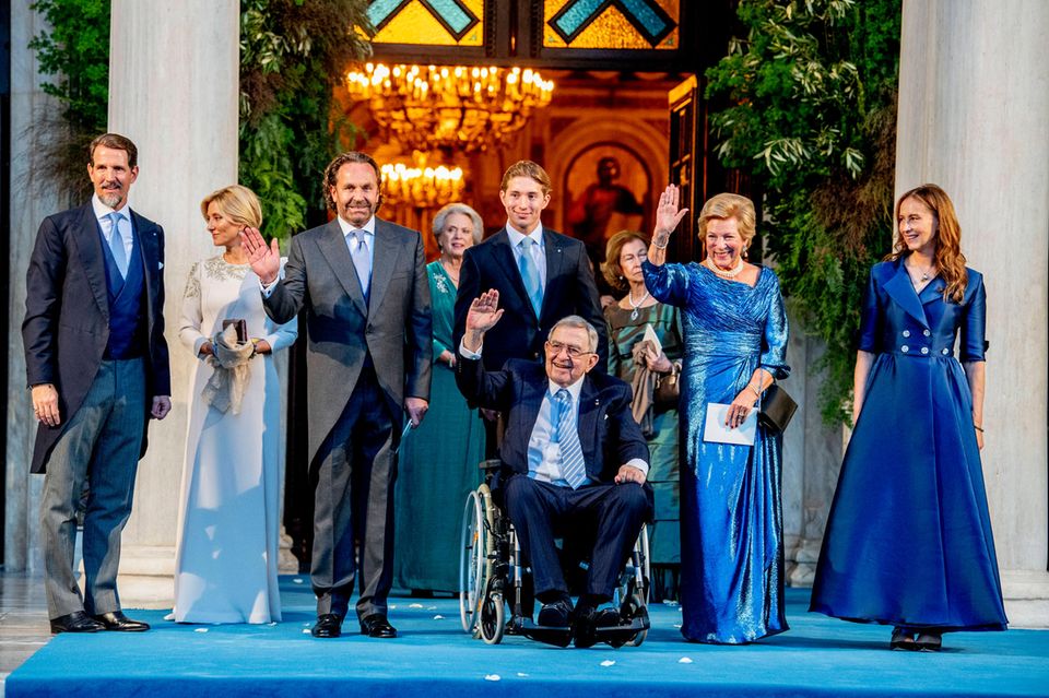 Hochzeit: Griechische Königsfamilie und Thomas Flohr