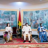 RTK: Prinzessin Mary mit den Präsidenten von Burkina Faso