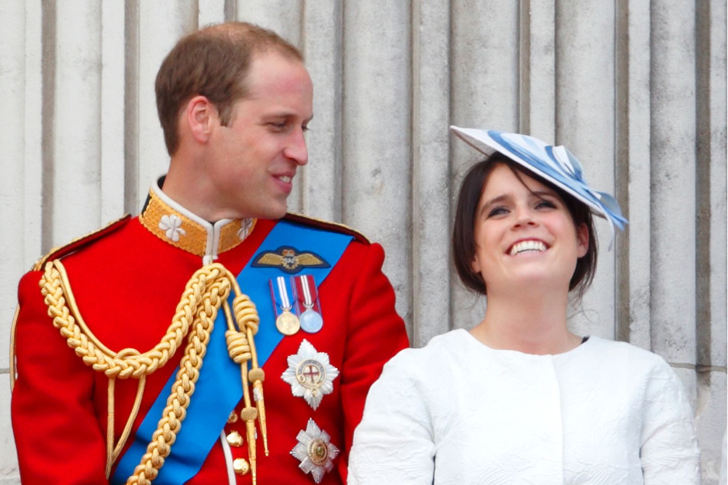Prinz William und Prinzessin Eugenie