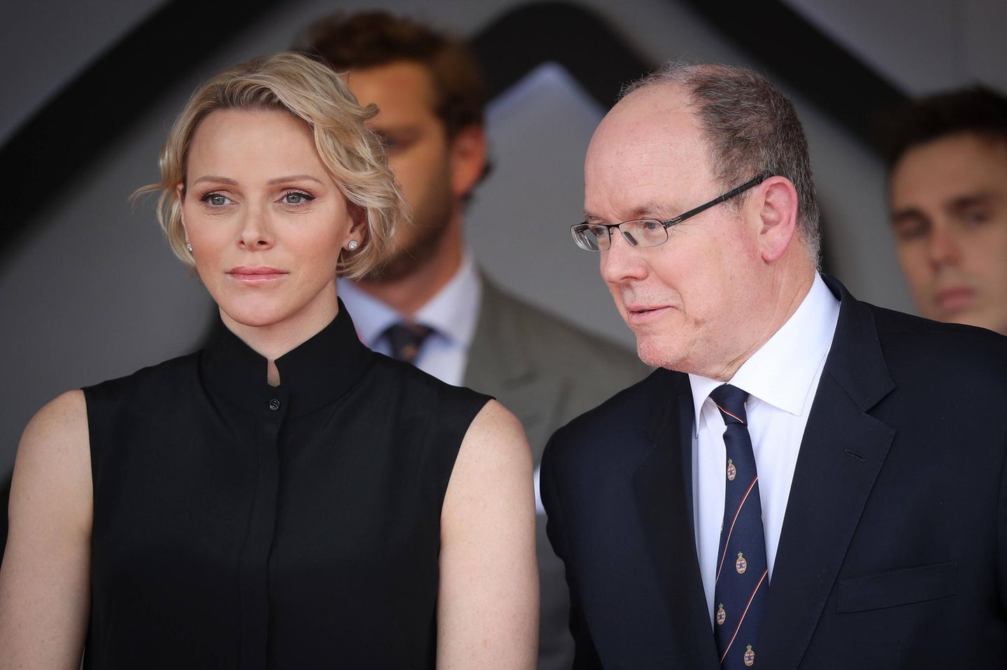 Fürstin Charlène und Fürst Albert