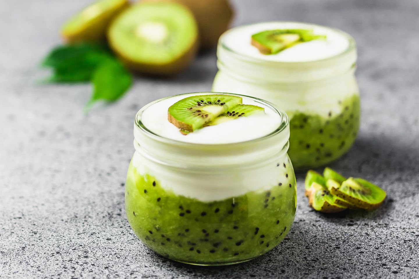 Diese Lebensmittel sollten Sie nicht miteinander kombinieren: Joghurt mit Kiwi