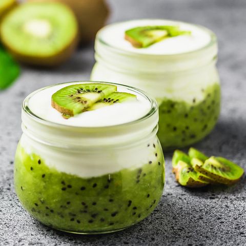Diese Lebensmittel sollten Sie nicht miteinander kombinieren: Joghurt mit Kiwi