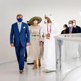 RTK: König Willem-Alexander und Königin Máxima beim Rundgang in Dubai