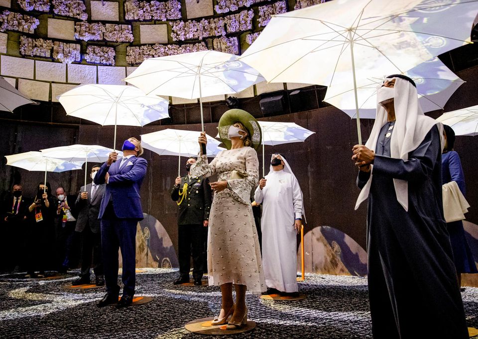 RTK: Das niederländische Königspaar bei der Expo in Dubai RTK: Das niederländische Königspaar bei der Expo in Dubai