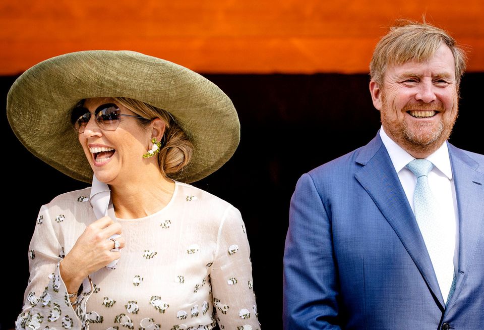 RTK: Königin Máxima und Willem-Alexander bei Eröffnung des niederländischen Pavillon