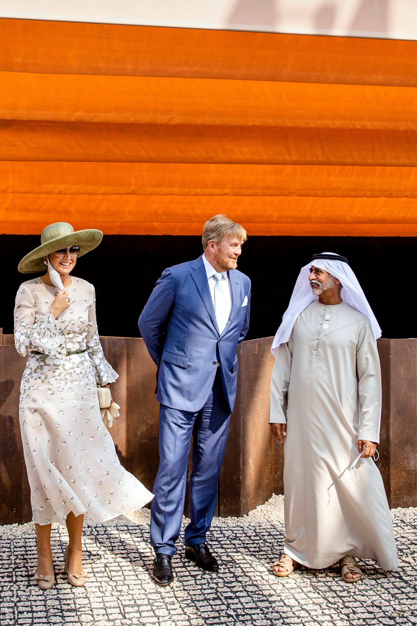RTK: Königin Máxima und König Willem-Alexander eröffnen den niederländischen Pavillon in Dubai