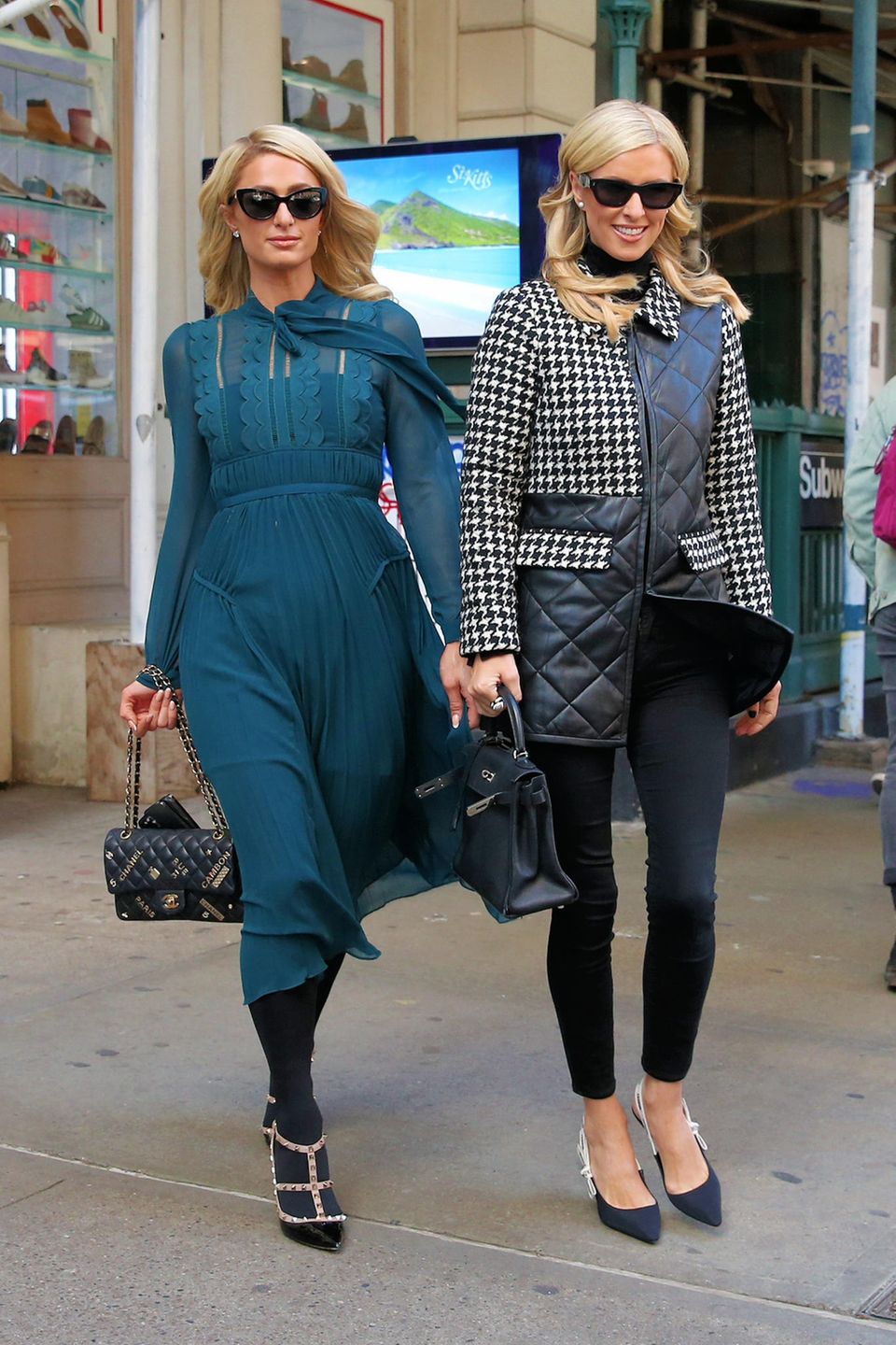 Gesichtet: Paris Hilton mit Schwester Nicky in New York
