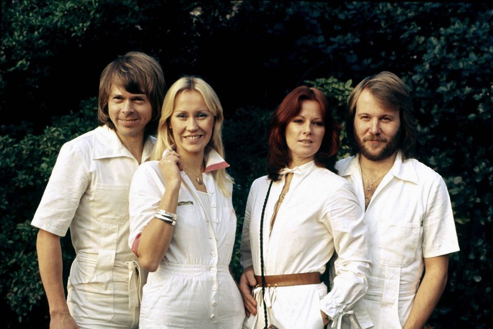 ABBA: Gruppenfoto der Band aus den siebziger Jahren