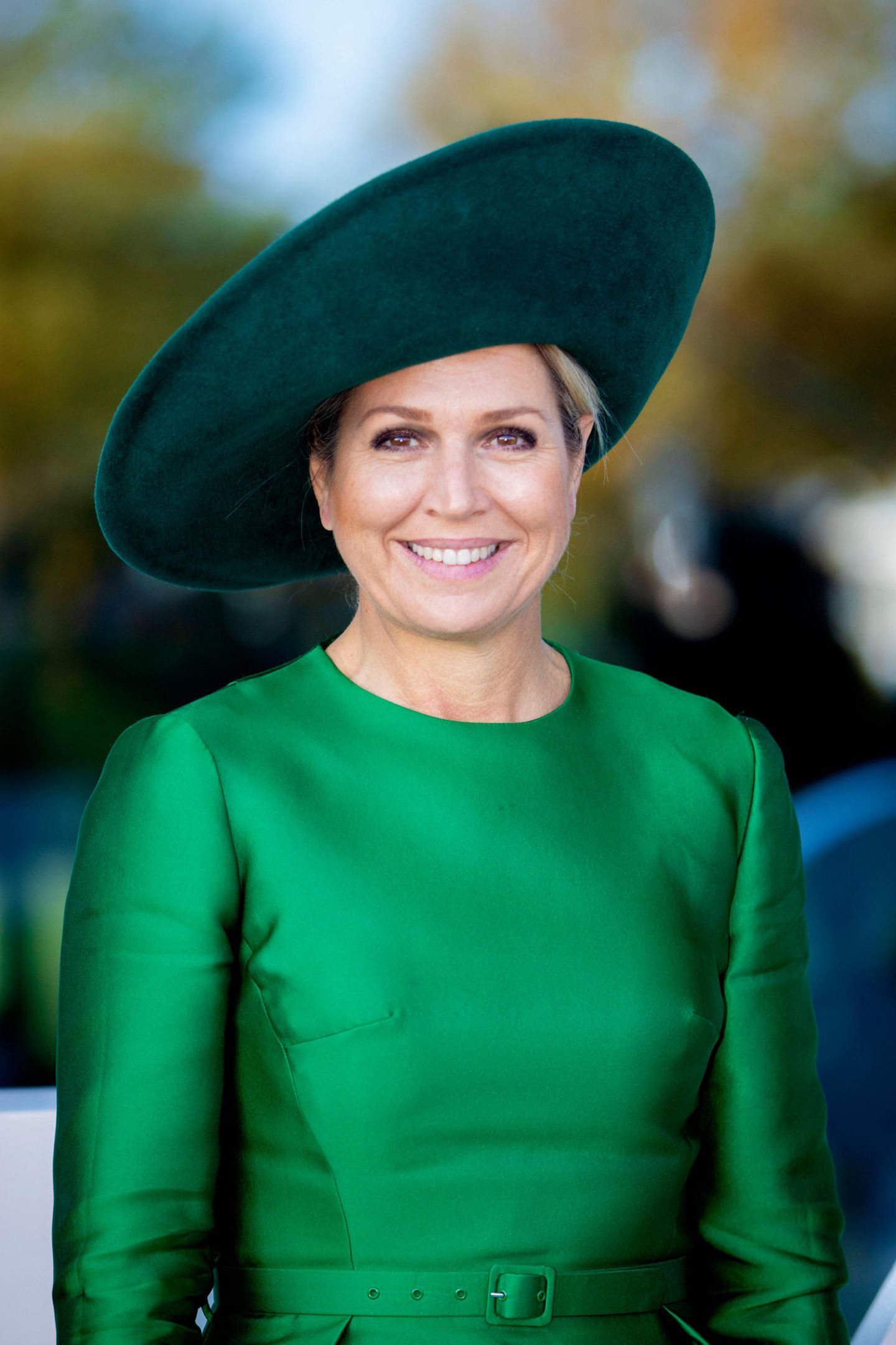 RTK: Königin Máxima strahlt im grünen Look