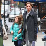 Christy Turlington und Tochter Grace Burns laufen durch New York.