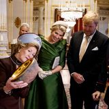 RTK: Geschenkübergabe im königlichen Schloss in Oslo