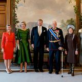RTK: Die norwegischen und niederländischen Royals posieren für das offizielle Foto