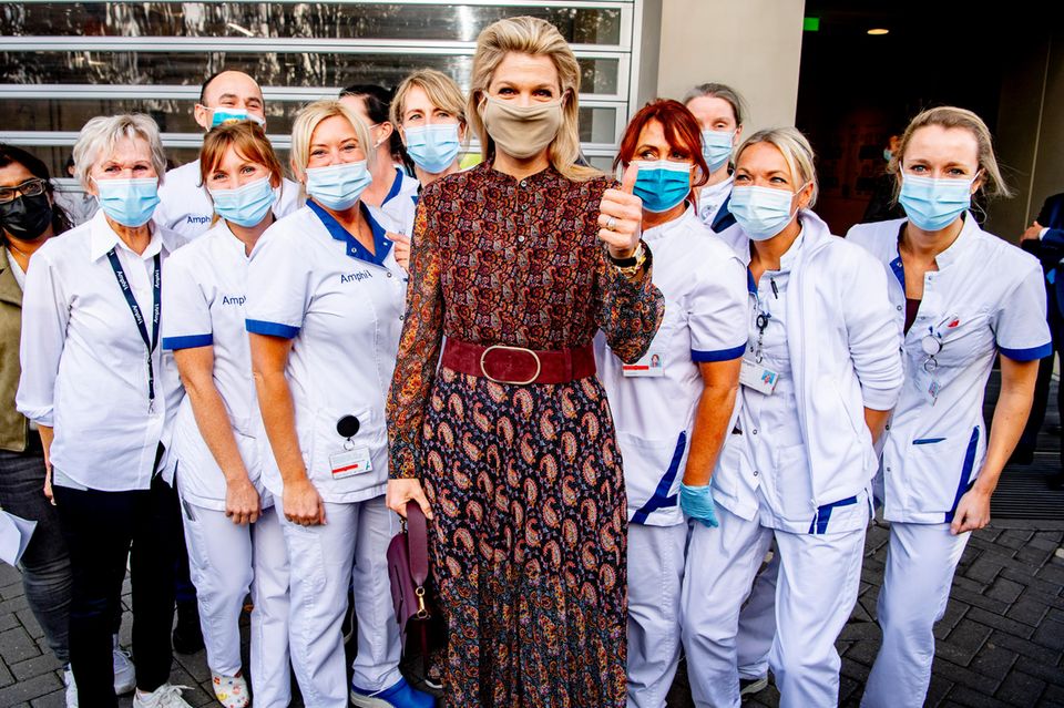 RTK: Königin Máxima besucht Krankenhaus in Breda RTK: Königin Máxima besucht Krankenhaus in Breda