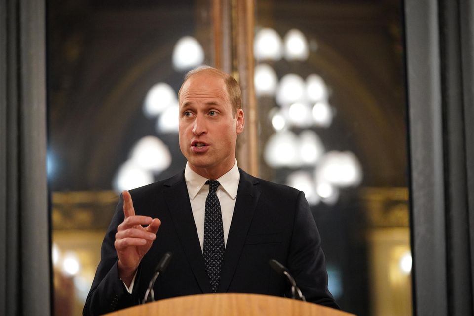 Windsor RTK: Prinz William hält Rede Windsor RTK: Prinz William hält Rede