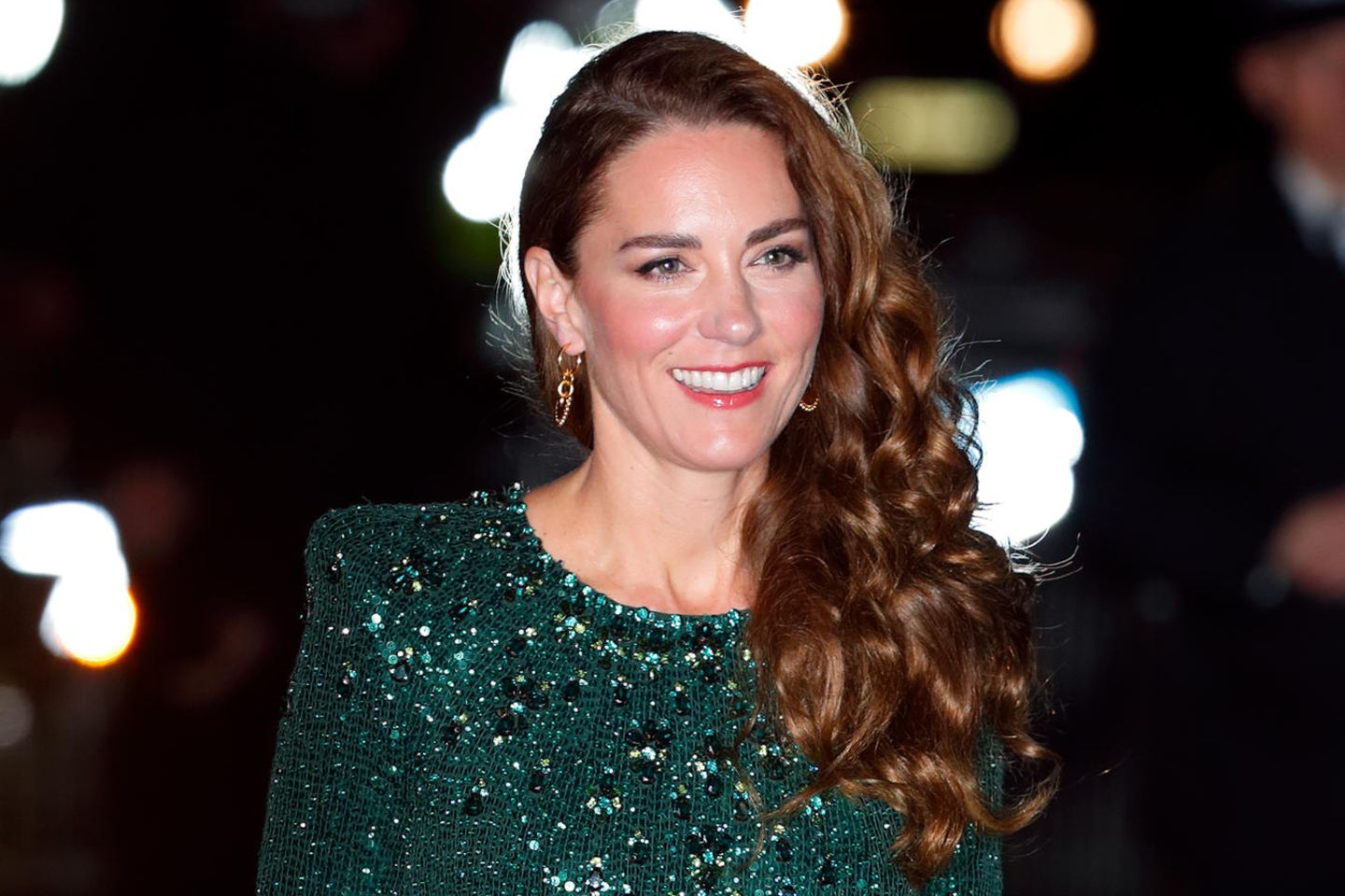 Herzogin Catherine auf dem Red Carpet der Royal Variety Performance.