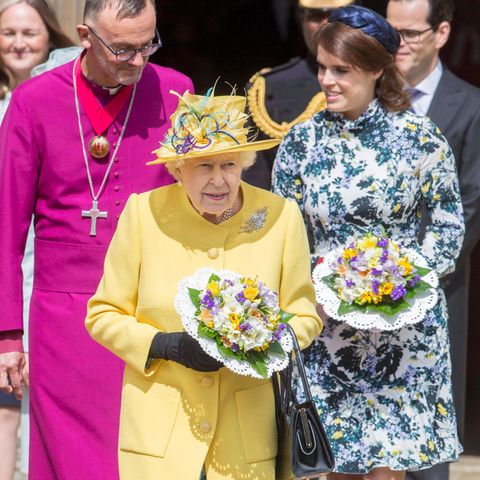 Queen Elizabeth und Prinzessin Eugenie