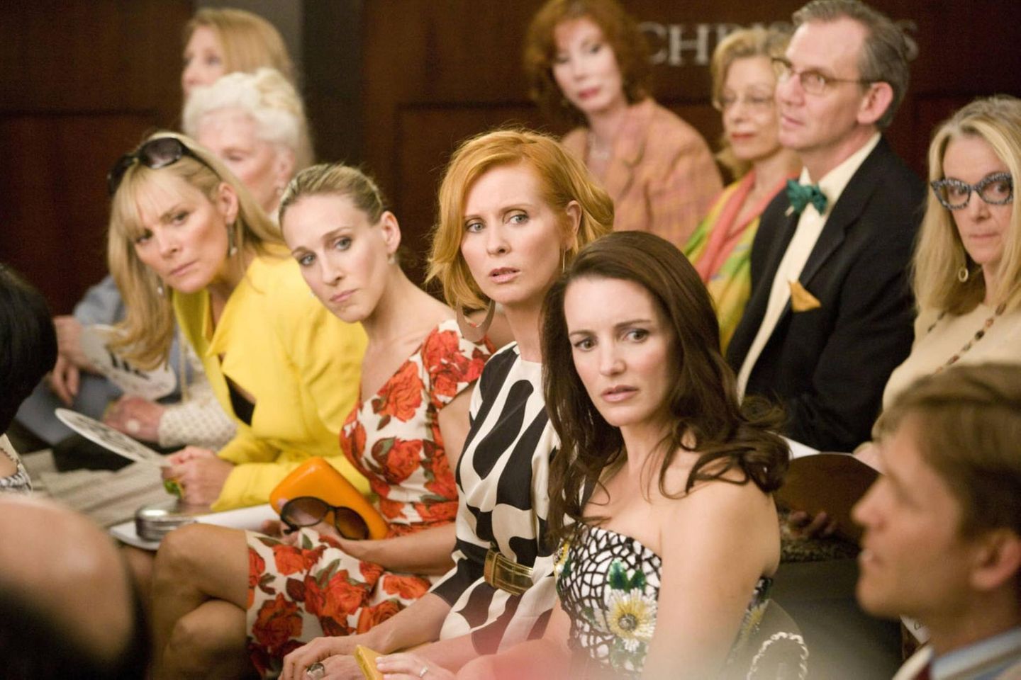 V.l.n.r.: Kim Cattrall, Sarah Jessica Parker, Cynthia Nixon und Kristin Davis im "Sex and the City"-Film 2008.