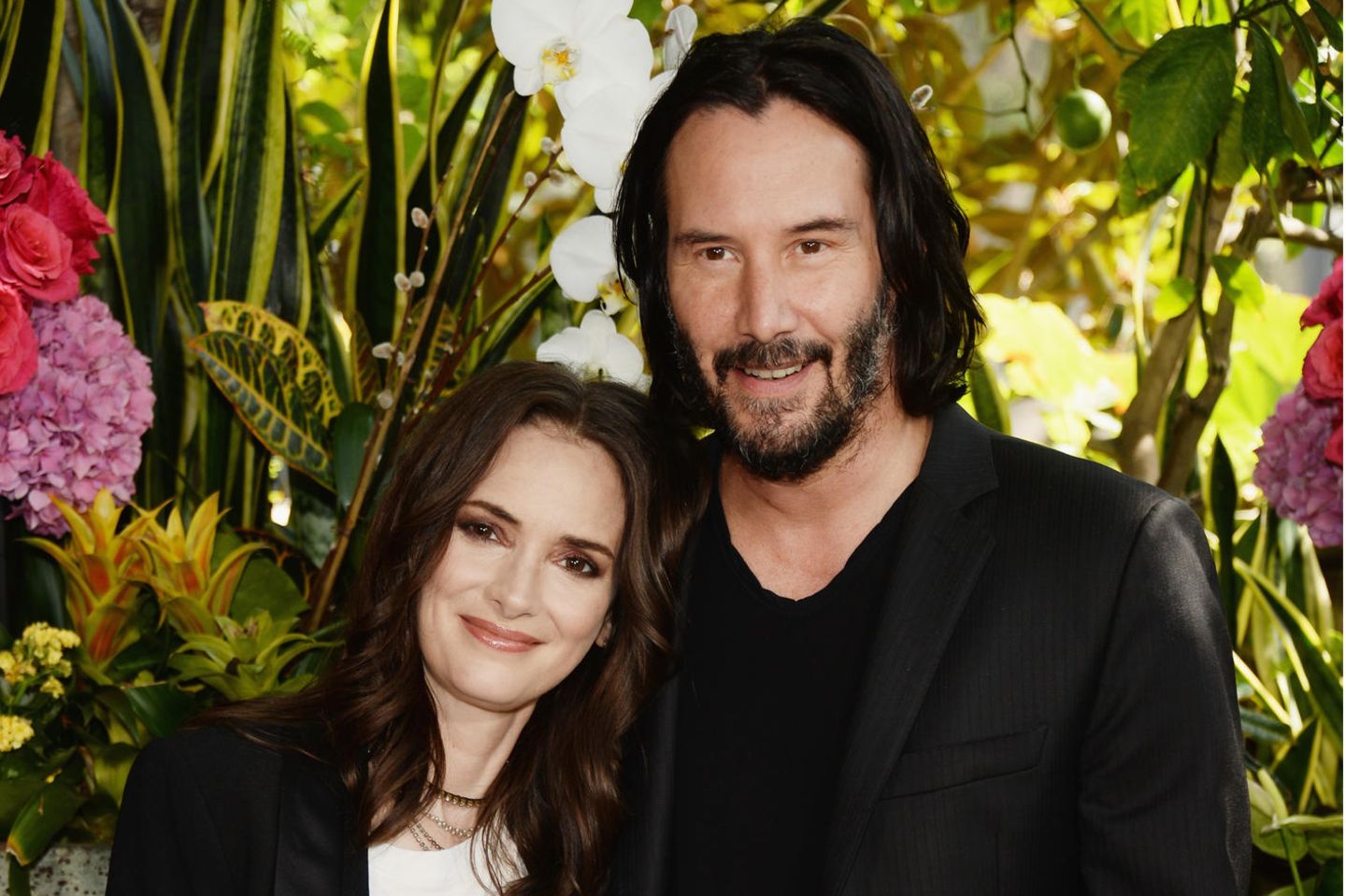 Winona Ryder und Keanu Reeves im August 2018 bei der Premiere ihres gemeinsamen Films "Destination Wedding"