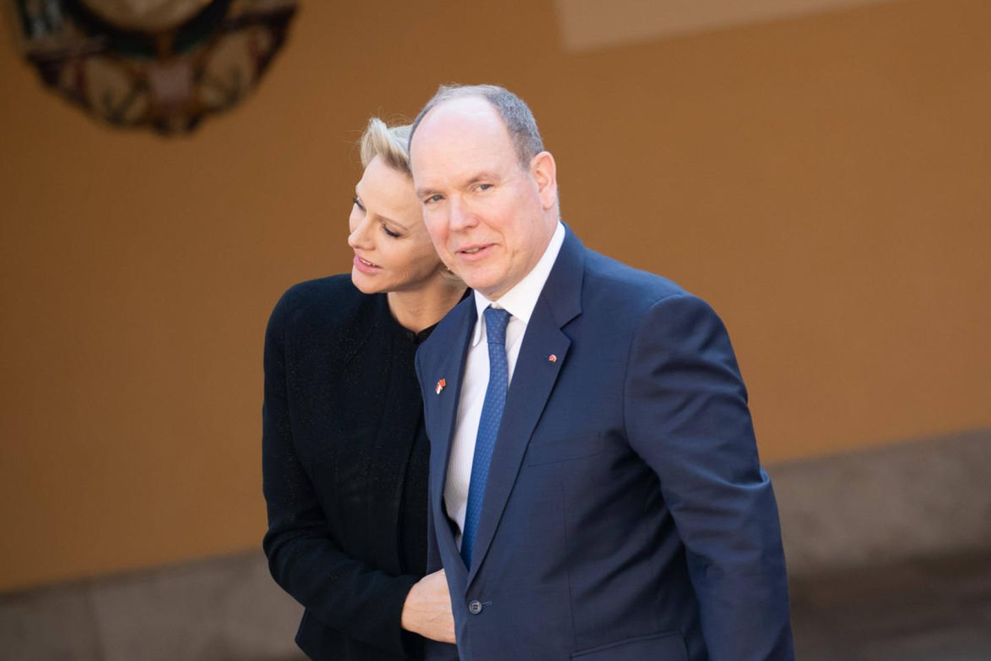 Fürst Albert und Fürstin Charlène von Monaco