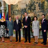 Royaler Terminkalender 2021: schwedische Royals und spanische Royals Gruppenbild