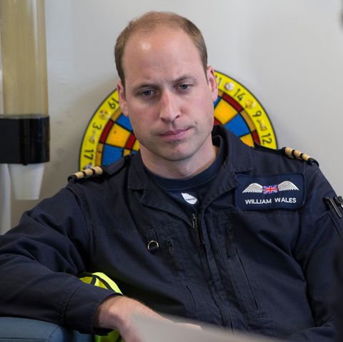 Prinz William 2017 bei der East Anglian Air Ambulance