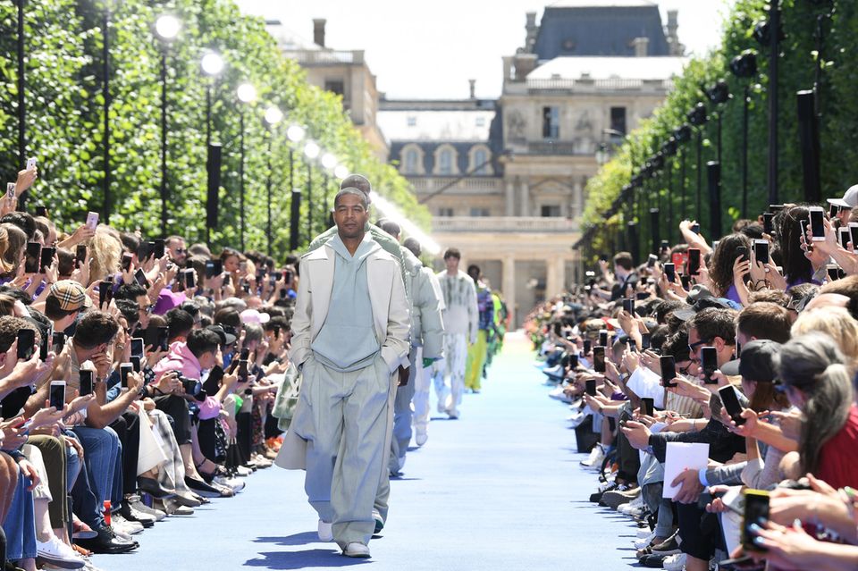 Models auf dem Laufsteg der Louis Vuitton Spring Summer 2019 Modenschau in Paris.