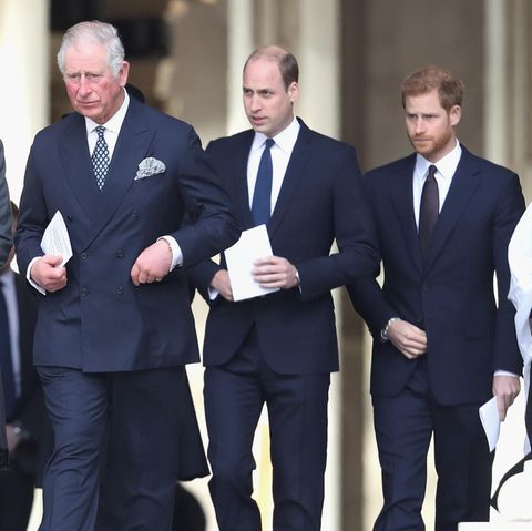 Prinz Charles, Prinz Harry und Prinz William
