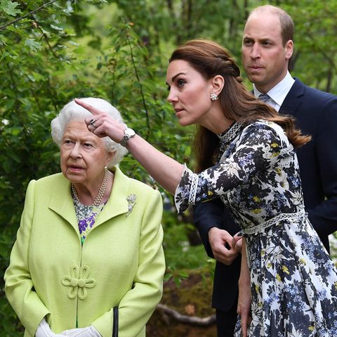Bei der Chelsea Flower Show Preview
