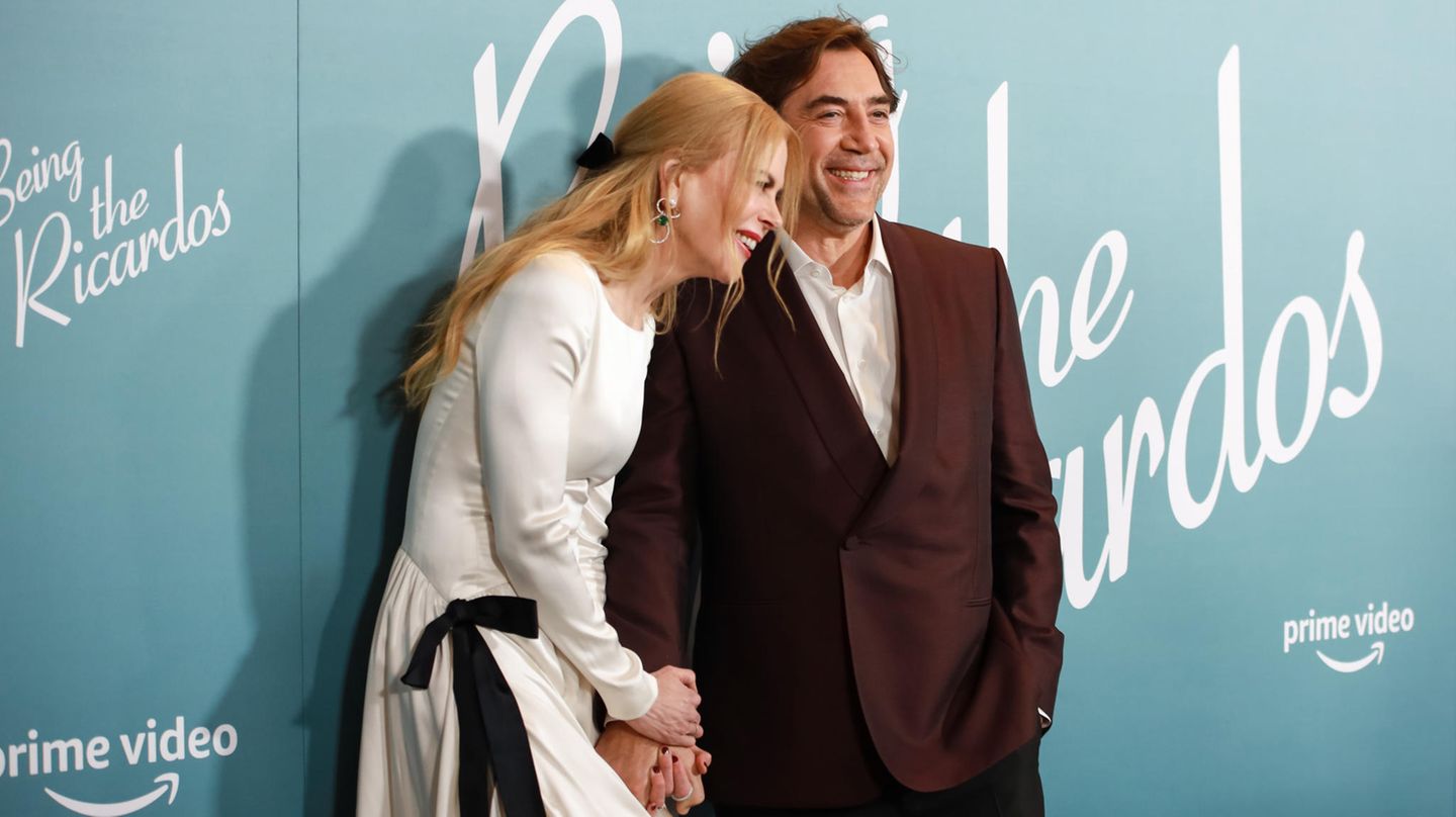 Nicole Kidman und Javier Bardem bei einer Filmpremiere in New York