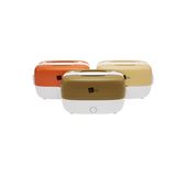 Im Büro frisch kochen? Schonend wieder erwärmen, kindersicher? Dafür ist dieser mobile Mini-Dampfgarer der perfekte Begleiter. Befüllen Sie die Box nach Anleitung mit frischen Zutaten, schließen Sie sie an eine Steckdose an und 30-40 min. später ist eine schonend dampfgegarte Mahlzeit fertig. Steambox ONE von Miji, ca. 80 Euro.