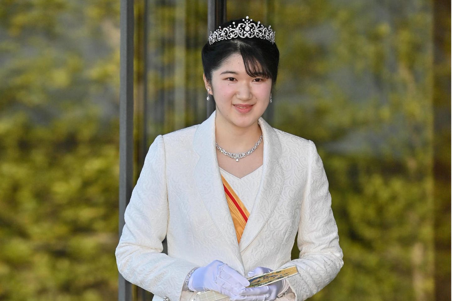 Prinzessin Aiko bei einem Fototermin im Rahmen der Zeremonien zu ihrem 20. Geburtstag
