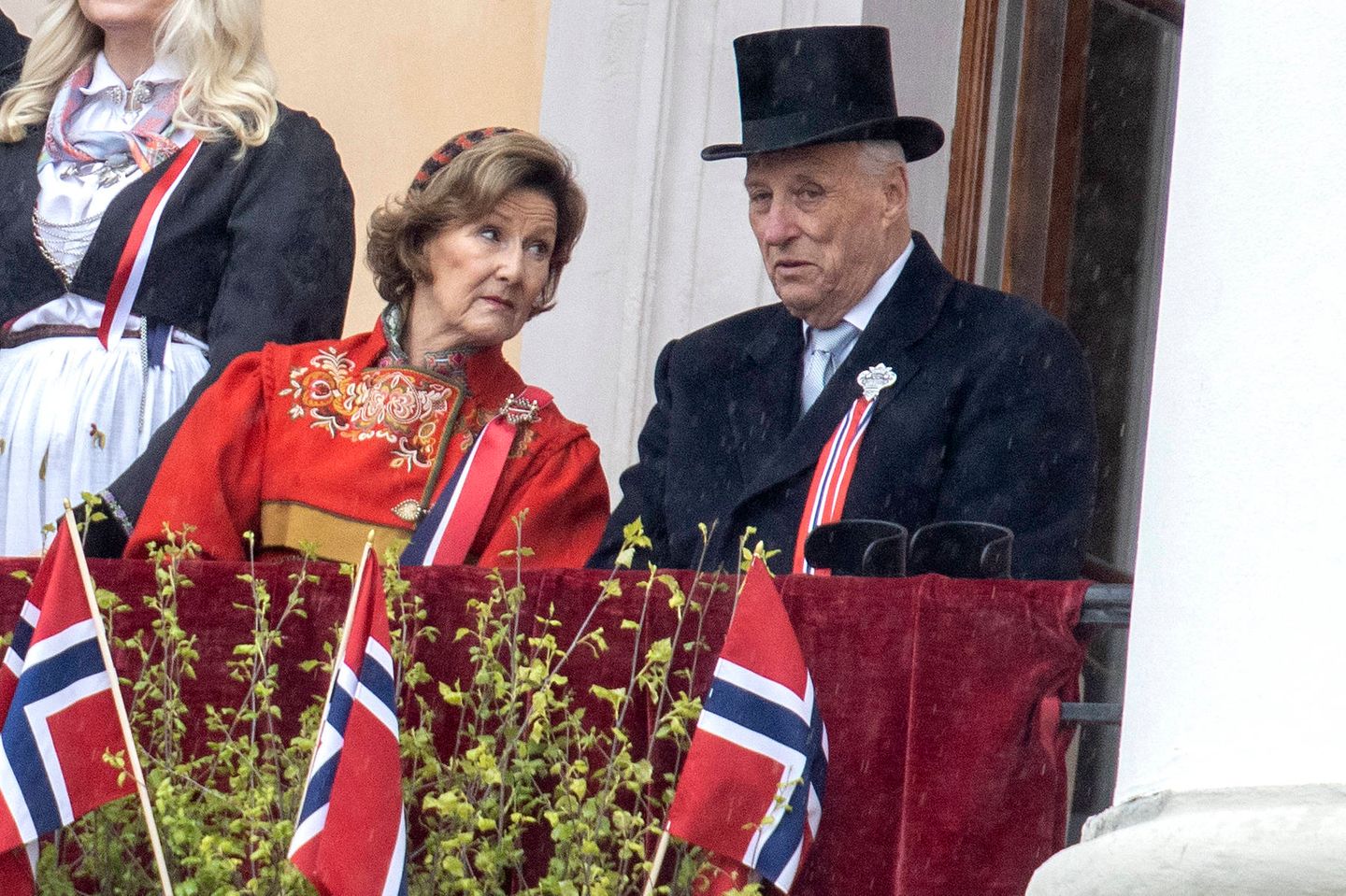 Königin Sonja und König Harald