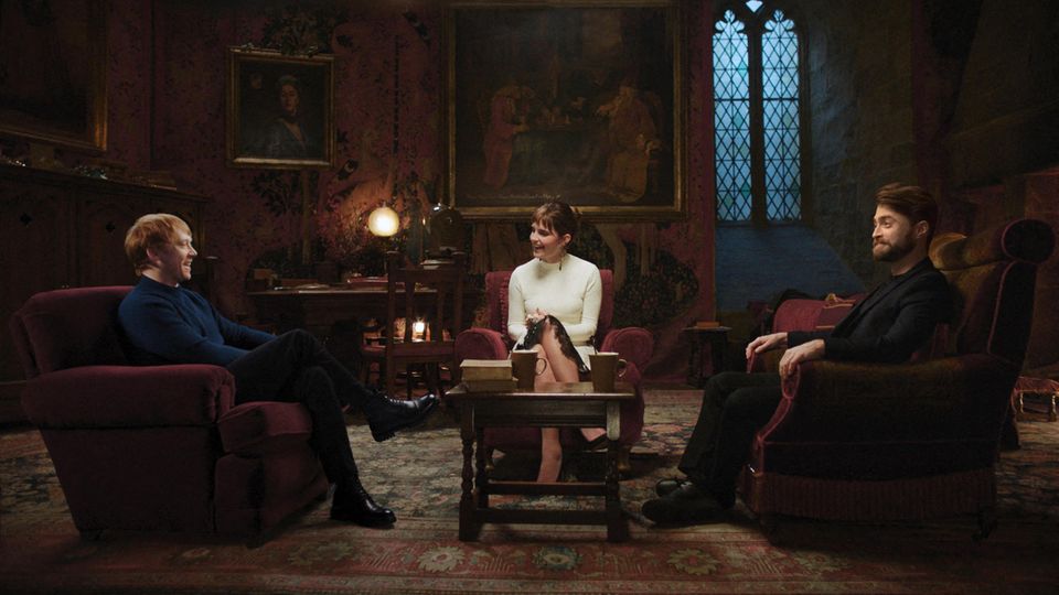 Harry Potter: Emma Watson, Daniel Radcliffe und Rupert Grint