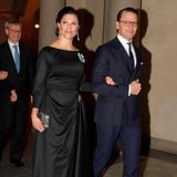 Prinzessin Victoria und Prinz Daniel bei der Nobelpreisverleihung