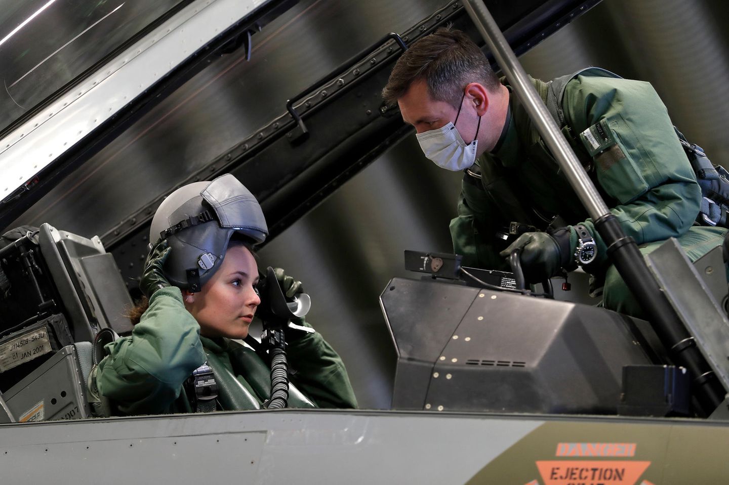 RTK: Prinzessin Ingrid Alexandra im Kampfjet