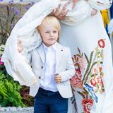 Royale Sprösslinge 2021: Prinz Gabriel bei der Taufe von Prinz Julian