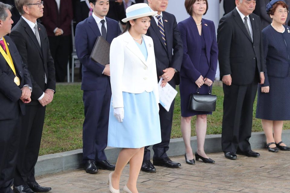Prinzessin Mako während ihres Peru-Besuchs am 10. Juli 2019.